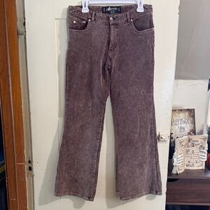 Angfu Y2K Style Corduroy Pants